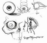 Drawing Eye Ball Paintingvalley sketch template