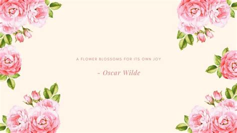 Pink Watercolour Roses Quote Floral Desktop Wallpaper Templates By Canva