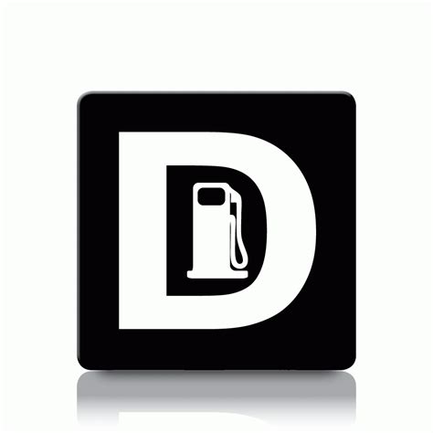 buy diesel fuel labels tool plant hire stickers