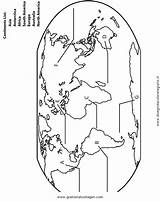 Continents Crayola Terra2 Erdkugel Mapa Mundi Malvorlage Cartine Disegni Geografie Planisfero Landkarten Nazioni Continent Oceans Ausmalen State Gratismalvorlagen Categoria sketch template