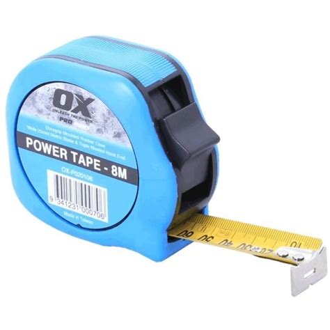 ox pro power tape measure  brickies tool shed