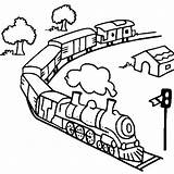 Train Coloring Pages Steam Lego Engine Model Diesel Railroad Toy Drawing Printable Passenger Locomotive Color Outline Trains Track Caboose Getdrawings sketch template