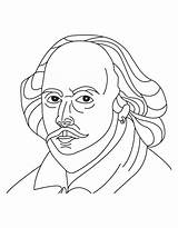 Shakespeare William Coloring Pages Drawing Hamlet Printable Getcolorings Kids Getdrawings Sketch Color Template Print sketch template