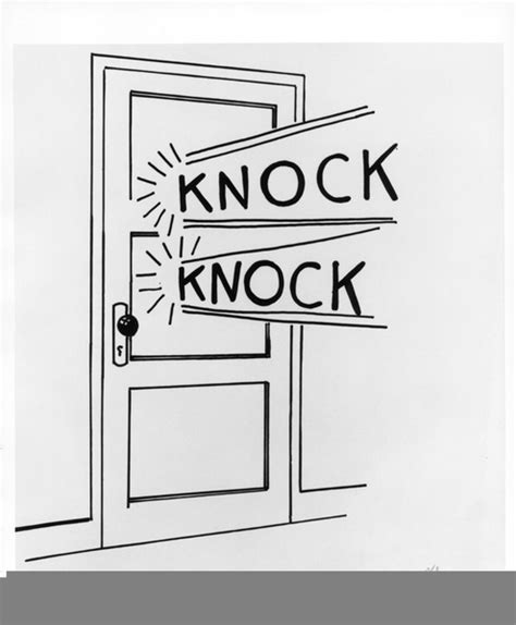 door knock clipart free images at vector clip art online royalty free and public domain