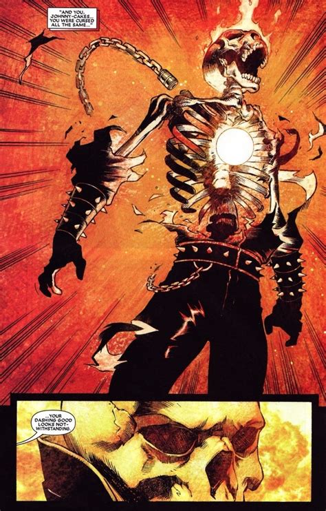 What Does Ghost Rider Look Like Without His Leather Jacket Quora