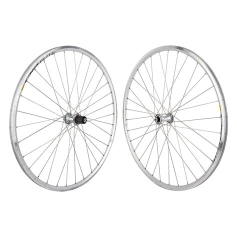 wheel master mavic cxp elite   hole  series silver wheel set modern bike