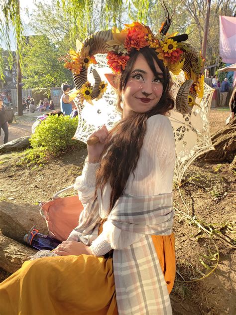 Went To My First Ren Faire Today I Had Tons Of Fun Making This Outfit