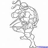 Ninja Coloring Turtle Pages Teenage Mutant sketch template