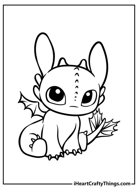 baby toothless dragon coloring pages coloring home vrogueco