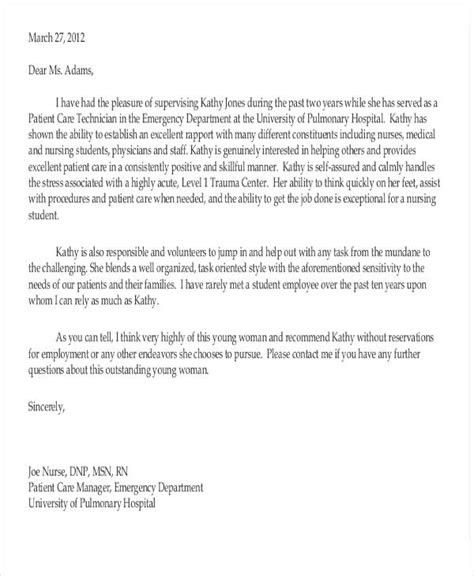 recommendation letter sample essaysmith professional writing
