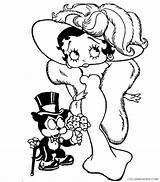 Betty Boop Coloring4free sketch template