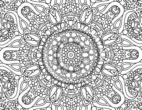 abstract coloring page  adults easy peasy  fun abstract