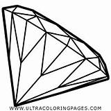 Coloring Pages Jewel Jewels Diamond Popular sketch template