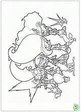 Dinokids Coloring Trollz Print Close sketch template