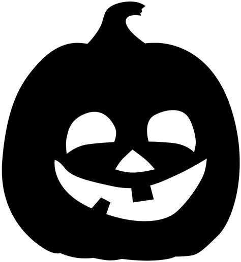 halloween pumpkin silhouette  vector silhouettes