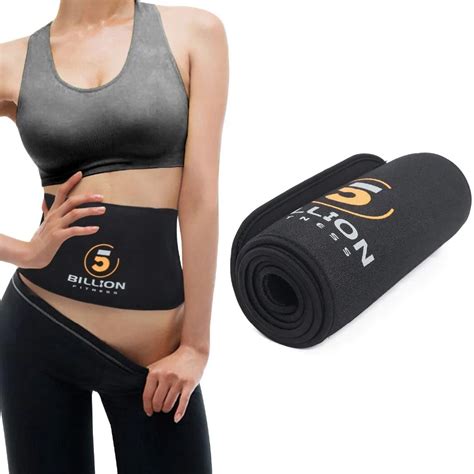 billion waist trimmer belt adjustable belly fat burner abdominal weight loss belt sweat belt