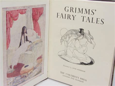 Grimms Fairy Tales Illustrated By Anne Anderson 1940 Ulysses Rare