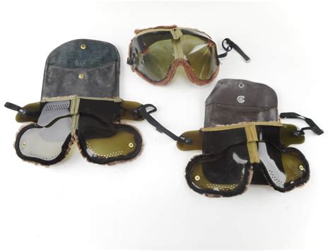 wwii canadian snow goggles