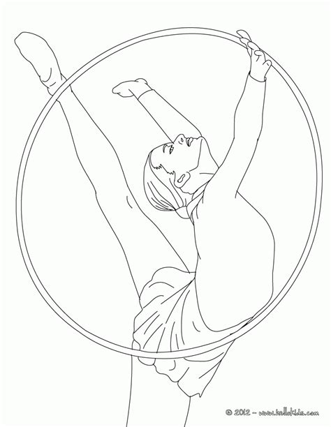 coloring pages  gymnastics coloring home