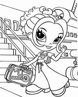 Coloring Pages Frank Lisa Girls Girl Paris Traveling Plane Cute Simple Printable Print Coloring4free Travelling Christmas Clip Books Colouring Choose sketch template
