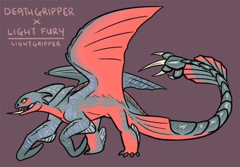 night fury deathgripper hybrid google search  train  dragon