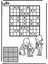 Sudoku Jip Janneke Funnycoloring Puzzle Advertisement sketch template