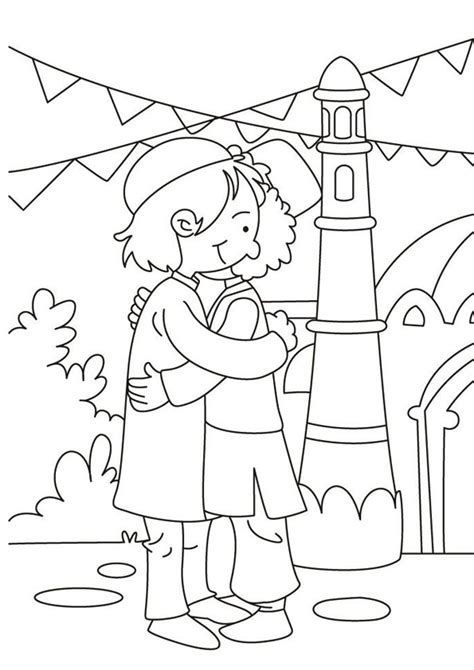 coloring pages eid mubarak coloring pages  kids