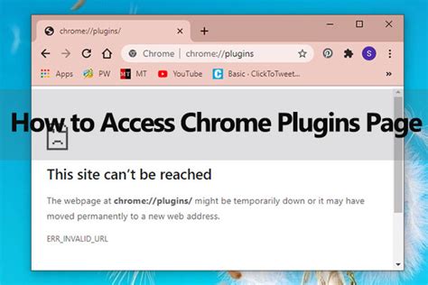 access chrome plugins page    methods