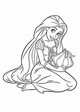 Rapunzel Disney Coloring Pages Tangled Colorear Para Dibujos Printable Drawing Imprimibles Prinzessin Coloringkids Print Girls Kids Getdrawings Zahlen Zum Nach sketch template