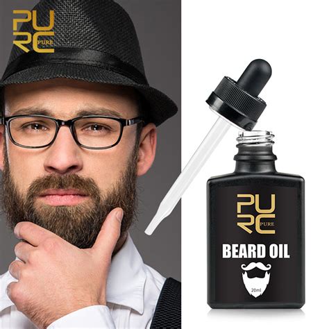 20ml purc beard oil promotes growth thicker and fuller facial hair