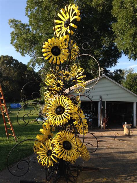 sunshine metal garden art metal yard art yard art