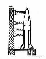 Space Sears Tower Coloring Pages Template sketch template