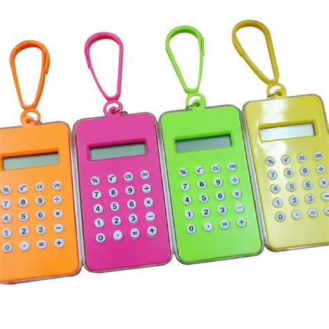 noyokere  arrival student super mini electronic calculator candy color random calculating