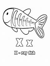 Coloring Ray Fish Clipart Pages Colouring Animals Letters Kids Alphabet Animal Clip Cliparts Simple Doll Make Library sketch template