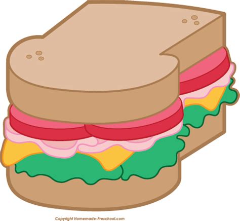 sandwich clip art  clipart images  clipartingcom
