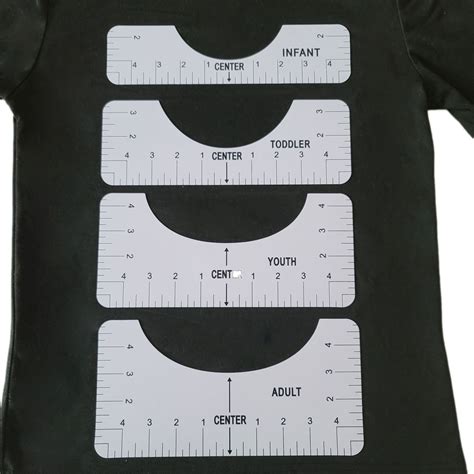 printable tshirt ruler guide printable word searches