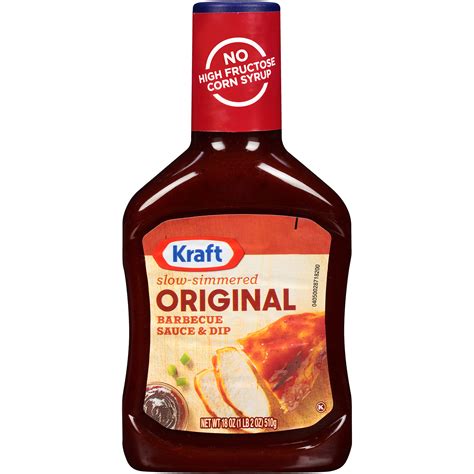 Upc 021000052288 Kraft Original Slow Simmered Barbecue Sauce And Dip