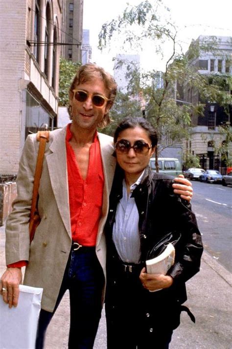 John Lennon And Yoko Ono In Manhattan 1980 John Was