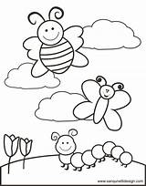Coloring Pages Spring Springtime Preschool Worksheets Kindergarten Themed Kids Color Colouring Sheets Time Printable Colors Getcolorings Activities Choose Board sketch template