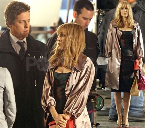 photos of sarah jessica parker and hugh grant sex and the city sequel s release date may 28