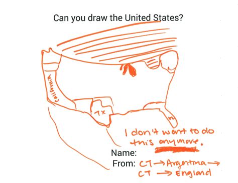 i asked 20 coworkers to draw the united states most
