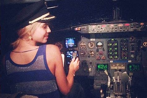 austral airlines pilots sacked after letting busty model take selfies