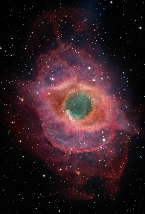 The Helix Nebula Ngc 7293 Or Also The Eye Of God