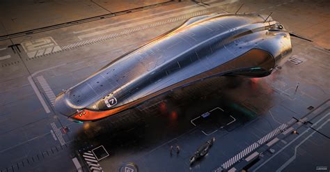 cool spaceship designs  andrian luchian   cool