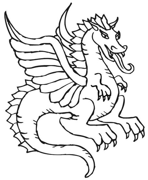 dragon coloring pages  kids httpfullcoloringcomdragon