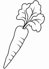 Coloring Carrot Cenoura Carrots Pages Desenho Para Printable Drawing Zanahoria Colorear Colouring Color Kids Template Carotte Coloriage Colorir Categories Sheets sketch template