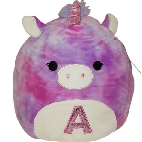 squishmallows lola  unicorn   plush toy super soft pillow