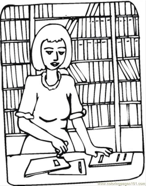 library coloring pages printables coloring home