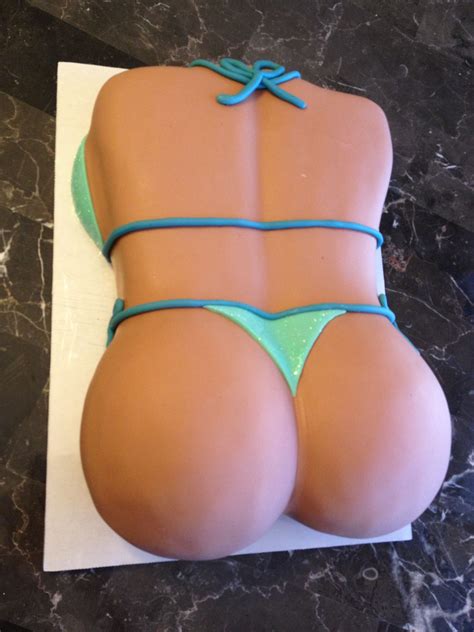 Bikini Cake Guy S Cake Bachelor Party Cake Bittersweet