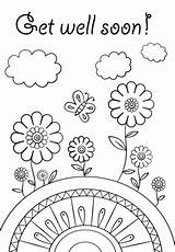 Soon Coloring Well Printable Pages Better Feel Cards Printables Card Kids Albanysinsanity Templates Online Colouring Sheets Template Miss Drawing Diy sketch template